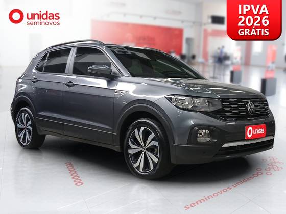 VOLKSWAGEN T-CROSS 1.0 200 TSI TOTAL FLEX COMFORTLINE AUTOMÁTICO